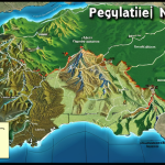 Geographic Influence**

"A detailed map illustrating population density correlated with geographical features. The image showcases rivers and fertile lands with higher population concentrations, and mountainous regions with sparse populations. Add clear labels and annotations explaining the relationship. Depict modern cartography, informative style, fully clothed figures in the background observing the map. Safe for work, appropriate content, professional, modest, perfect anatomy, correct proportions, natural pose, high quality."

**